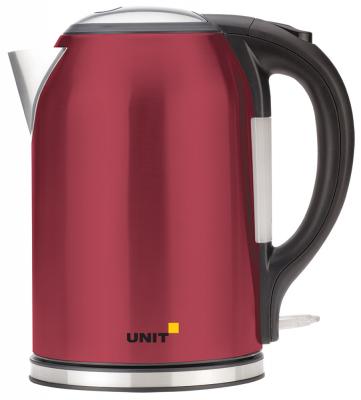 Чайник Unit UEK-270 2000 Вт красный 1.8 л нержавеющая сталь