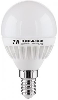 Лампа светодиодная шар Elektrostandard 4690389085376 E14 7W 3300К