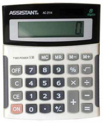 Калькулятор настольный Assistant AC-2114 8-разрядный AC-2114
