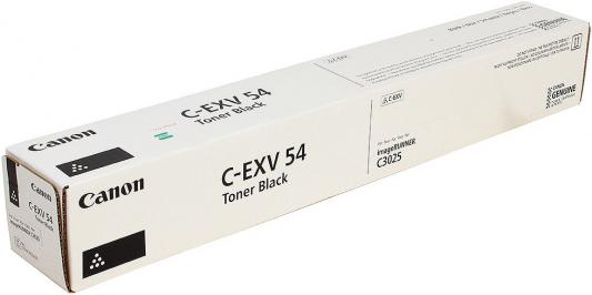 Тонер Canon C-EXV54Bk для imageRUNNER C3025 15500стр Черный