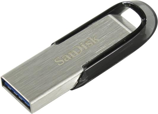 Флешка 256Gb SanDisk CZ73 Ultra Flair USB 3.0 черный серебристый