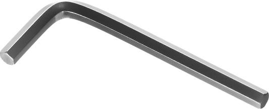 Ключ имбусовый ЗУБР 27453-6  хромованадиевая сталь, хромированное покрытие, 6мм