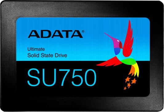 Твердотельный накопитель SSD 2.5" 512 Gb A-Data ASU750SS-512GT-C Read 550Mb/s Write 520Mb/s 3D NAND TLC