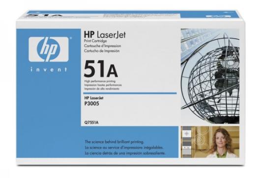 Тонер-картридж HP Q7551A for LJ P3005/M3035mfp/M3027mfp (6500 pages)
