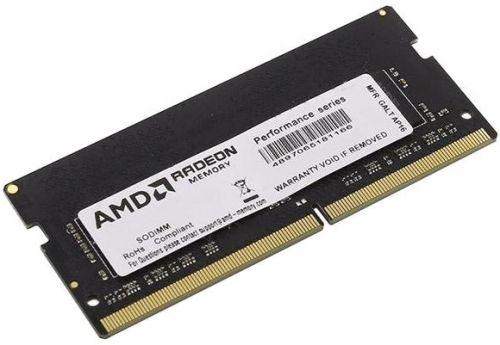 Оперативная память для ноутбука 16Gb (1x16Gb) PC4-19200 2400MHz DDR4 SO-DIMM CL16 AMD Radeon R7 Performance Series R7416G2400S2S-U