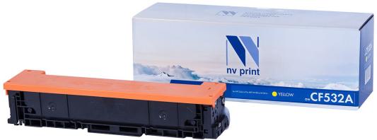 Картридж NVP совместимый NV-CF532A Yellow для HP Color LaserJet Pro M180n/ M181fw (900k)