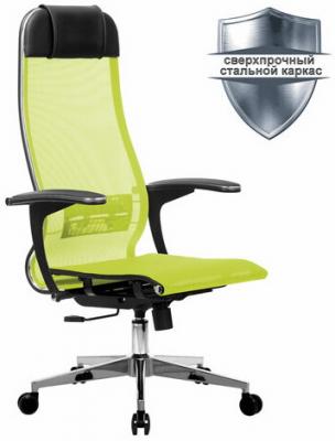 Кресло офисное Метта "К-4-Т" светло-зеленый