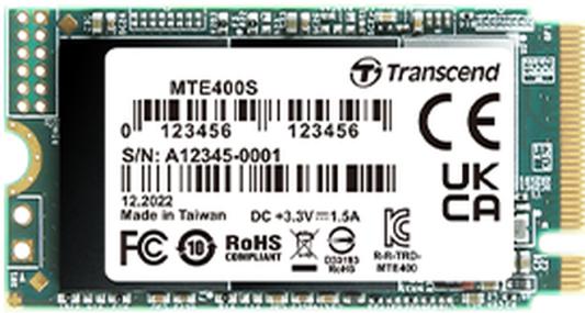Твердотельный накопитель SSD M.2 512 Gb Transcend MTE400S Read 2000Mb/s Write 900Mb/s 3D NAND TS512GMTE400S