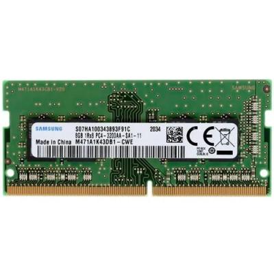 Оперативная память для ноутбука 8Gb (1x8Gb) PC4-25600 3200MHz DDR4 SO-DIMM CL22 Samsung M471A1K43DB1-CWEDY M471A1K43DB1-CWEDY