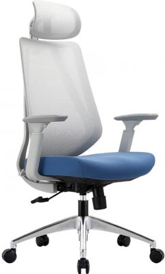 Кресло офисное Chairman CH580 серый голубой