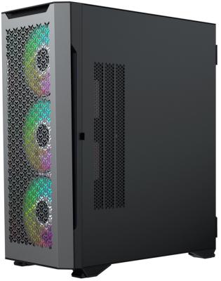 ACD Fort 279M ACD ATX, Black, USB2.0*2+USB3.0+HD audio ,4*14cm fans ,METAL side panel, up to 9 pcs 3,5 HDD, SPCC 0,9 mm