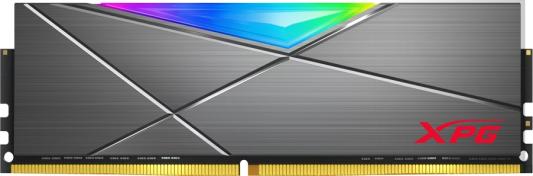 Оперативная память для компьютера 16Gb (1x16Gb) PC4-28800 3600MHz DDR4 DIMM CL18 ADATA XPG Spectrix D50 RGB AX4U360016G18I-ST50