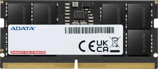 Оперативная память для ноутбука 32Gb (1x32Gb) PC5-44800 5600MHz DDR5 SO-DIMM CL46 ADATA AD5S560032G-S AD5S560032G-S