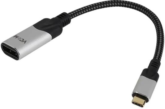 Aдаптер/ Aдаптер USB 3.1 Type-Cm --> DP A(f) 8K@60Hz, 0.15m ,Alum ,VCOM <CU422MV-8K>
