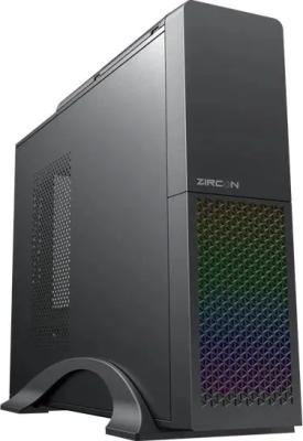 Zircon Корпус Desk MINI 300W (Desktop, Micro-ATX, Черн., 1*USB3.0, 1*Type-C,  1*80мм)