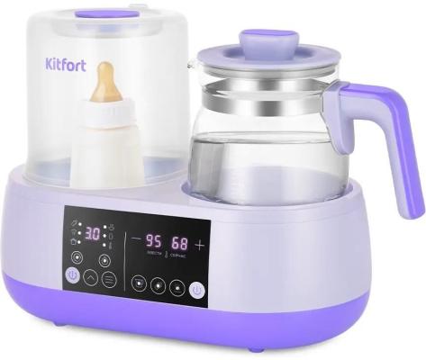 Чайник электрический KITFORT КТ-2327 1200 Вт сиреневый 1.2 л пластик