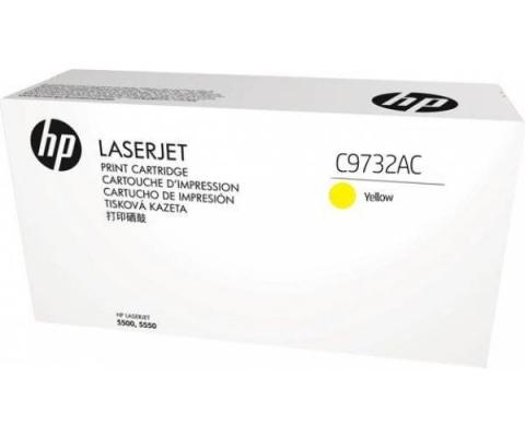 Картридж HP C9732AC для LaserJet 5500 желтый 12000стр