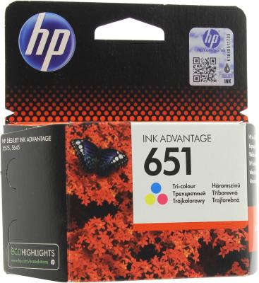 Картридж HP C2P11AE для HP DeskJet Ink Advantage 5575 DeskJet Ink Advantage 5645 300стр Многоцветный C2P11AE