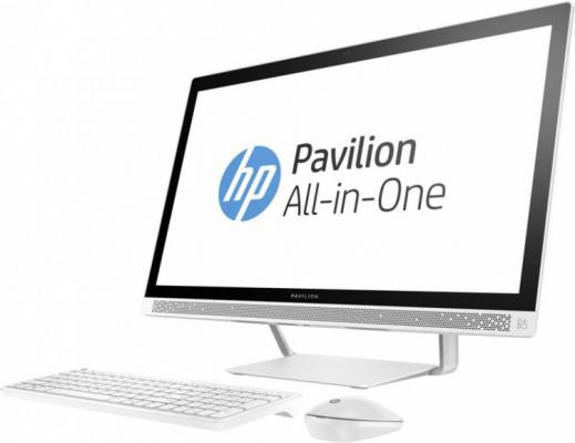 Моноблок 27" HP Pavilion 27-a150ur 1920 x 1080 Intel Core i5-6400T 8Gb 1Tb + 8 SSD Intel HD Graphics 530 DOS белый Z0K55EA